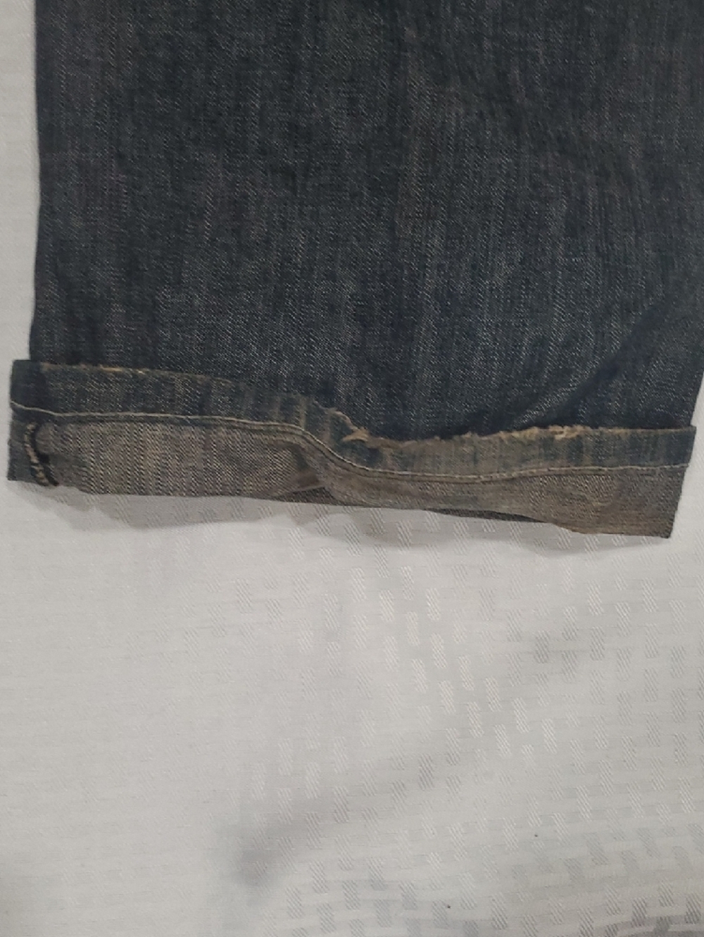 Y2k Laguna B Men's Straight leg  Jeans with Yellow Large Pocket  Detail - Picture 4 of 16